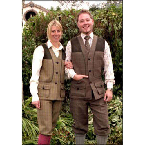 Ladies Tweed Shooting Vest